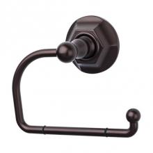 Top Knobs ED4ORBB - Edwardian Bath Tissue Hook Hex Backplate Oil Rubbed Bronze
