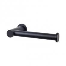 Top Knobs HOP4BLK - Hopewell Bath Tissue Hook  Flat Black