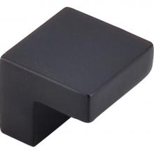 Top Knobs M1165 - Square Knob 5/8 Inch (c-c) Flat Black