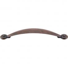 Top Knobs M1240 - Angle Pull 5 1/16 Inch (c-c) Patina Rouge
