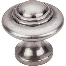 Top Knobs M14 - Ascot Knob 1 1/4 Inch Pewter Antique