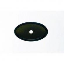 Top Knobs M1437 - Aspen Oval Backplate 1 1/2 Inch Medium Bronze