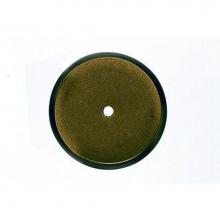 Top Knobs M1461 - Aspen Round Backplate 1 1/4 Inch Light Bronze