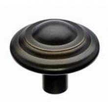 Top Knobs M1477 - Aspen Button Knob 1 3/4 Inch Medium Bronze