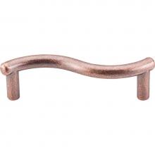 Top Knobs M1757 - Spiral Pull 3 Inch (c-c) Antique Copper