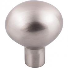 Top Knobs M2068 - Aspen II Large Egg Knob 1 7/16 Inch Brushed Satin Nickel