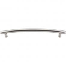Top Knobs TK170BSN - Curved Appliance Pull 12 Inch (c-c) Brushed Satin Nickel