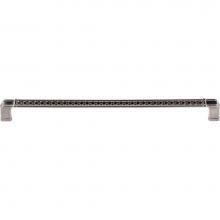 Top Knobs TK207BSN - Tower Bridge Pull 12 Inch (c-c) Brushed Satin Nickel