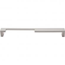 Top Knobs TK258BSN - Modern Metro Notch Pull A 9 Inch (c-c) Brushed Satin Nickel