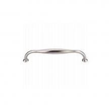 Top Knobs TK383BSN - Shrewsbury D Pull 7 1/2 Inch (c-c) Brushed Satin Nickel