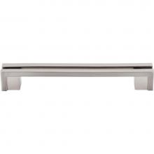 Top Knobs TK56BSN - Flat Rail Pull 5 Inch (c-c) Brushed Satin Nickel