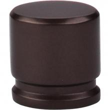 Top Knobs TK59ORB - Oval Knob 1 1/8 Inch Oil Rubbed Bronze