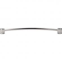 Top Knobs TK66PN - Oval Thin Pull 12 Inch (c-c) Polished Nickel