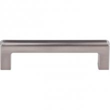 Top Knobs TK672BSN - Podium Pull 3 3/4 Inch (c-c) Brushed Satin Nickel