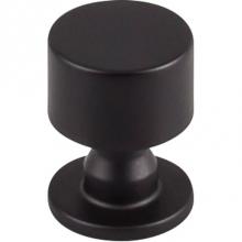 Top Knobs TK820BLK - Lily Knob 1 Inch Flat Black