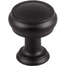 Top Knobs TK830BLK - Eden Knob 1 Inch Flat Black