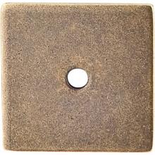 Top Knobs TK95GBZ - Square Backplate 1 1/4 Inch German Bronze