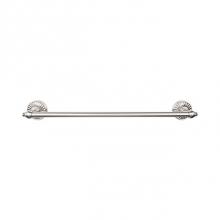 Top Knobs TUSC6BSN - Tuscany Bath Towel Bar 18 Inch Single Brushed Satin Nickel