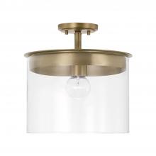 Capital 246812AD - 1 Light Semi-Flush