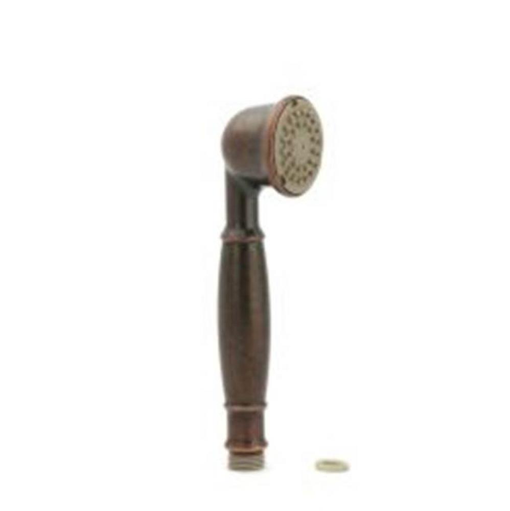 Oil rubbed bronze eco-performance handshower