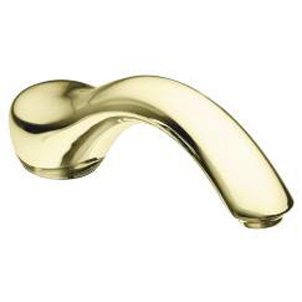 Polished brass diverter spouts