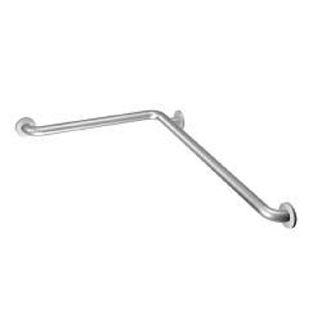 Peened 24&apos;&apos; L-Shaped Grab Bar