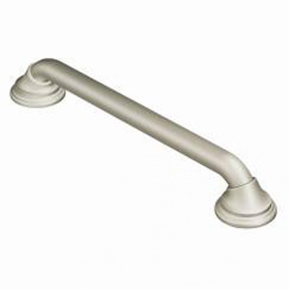 Brushed Nickel 16&apos;&apos; Designer Grab Bar