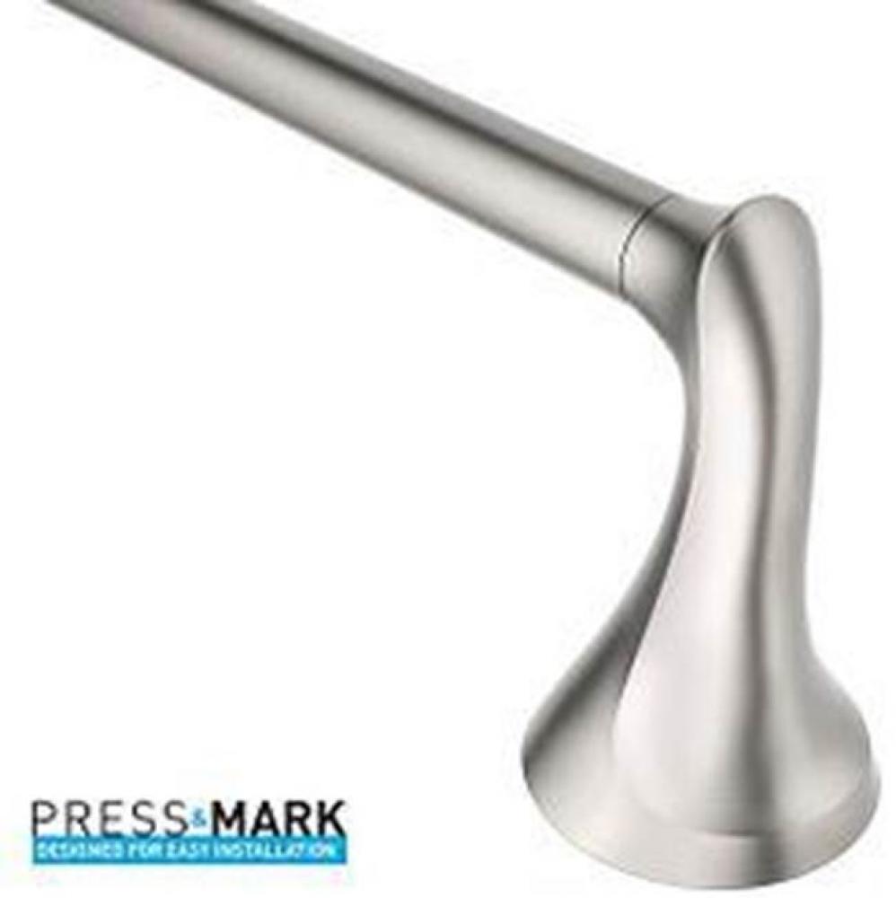 Brushed Nickel 24&apos;&apos; Towel Bar