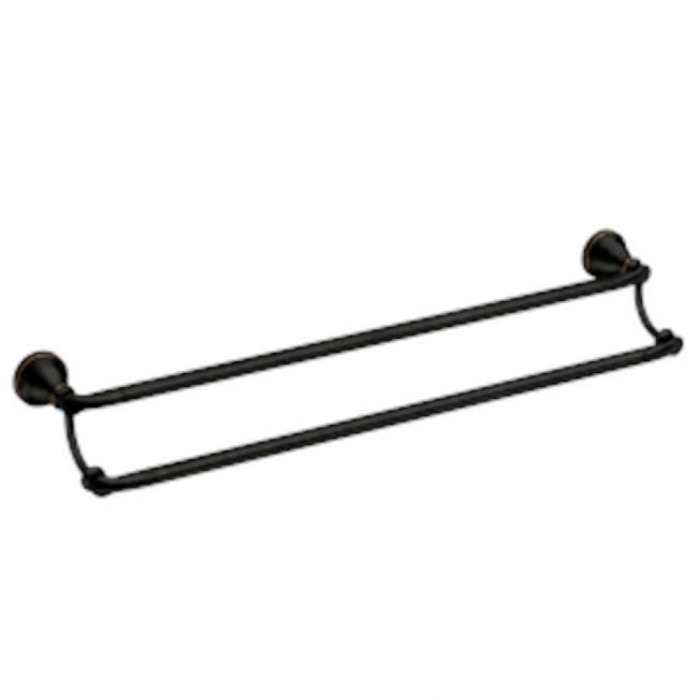 Mediterranean Bronze 24&apos;&apos; Double Towel Bar