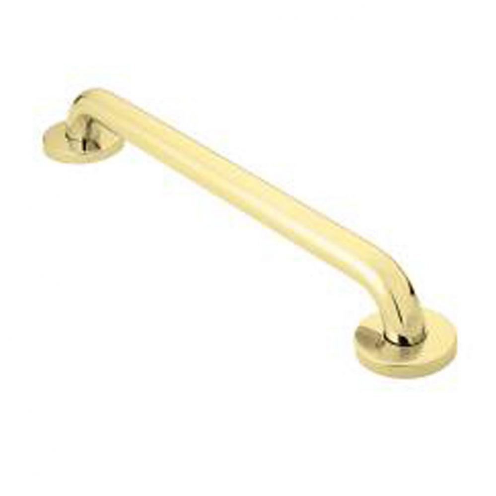 Polished Brass 24&apos;&apos; Concealed Screw Grab Bar