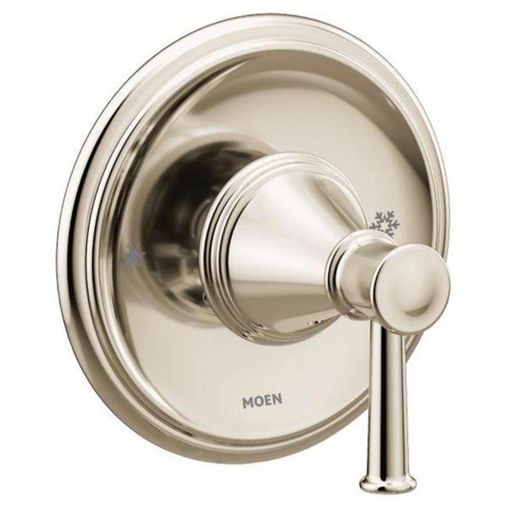 Polished nickel Moentrol valve trim