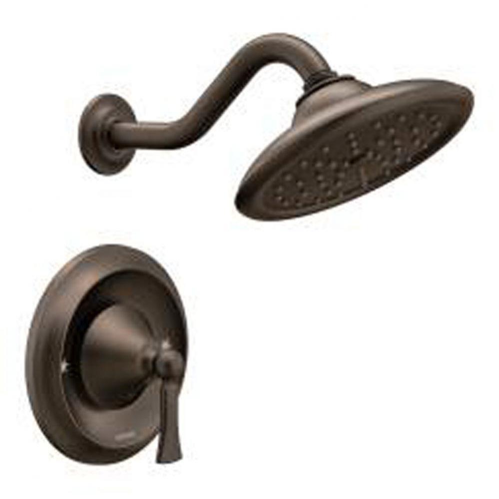 Oil rubbed bronze Moentrol shower only