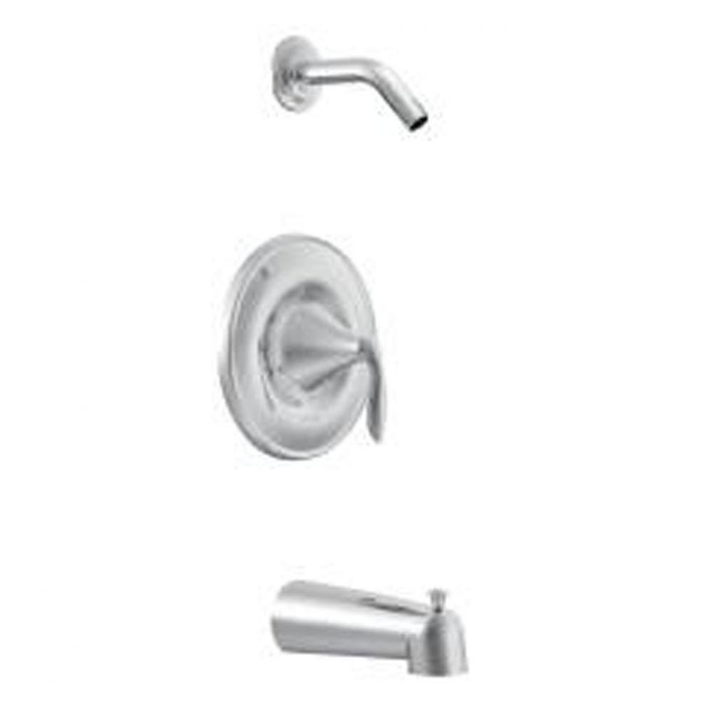 Chrome Posi-Temp(R) tub/shower