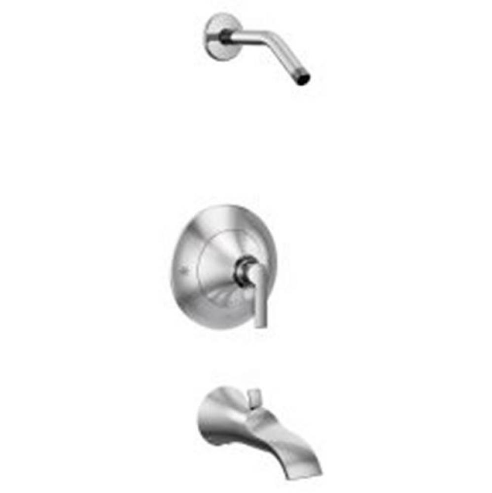 Chrome Posi-Temp(R) tub/shower