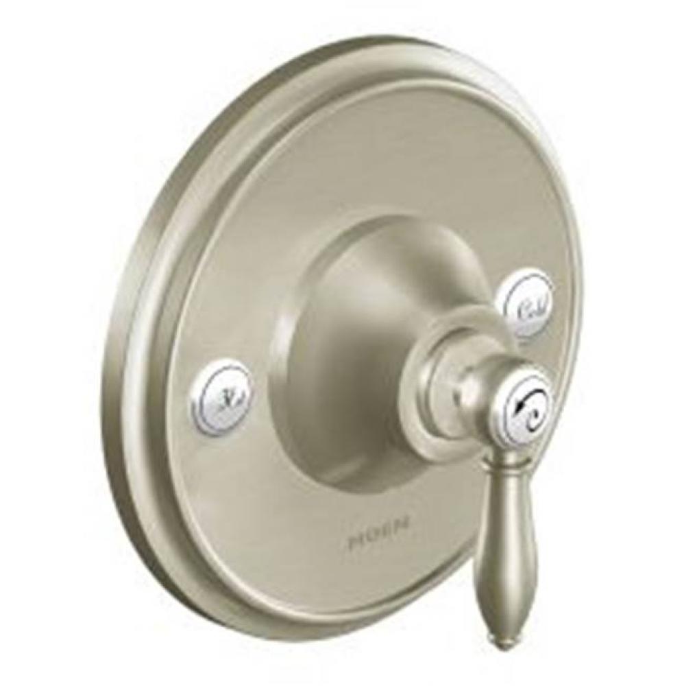 Brushed nickel Moentrol valve trim