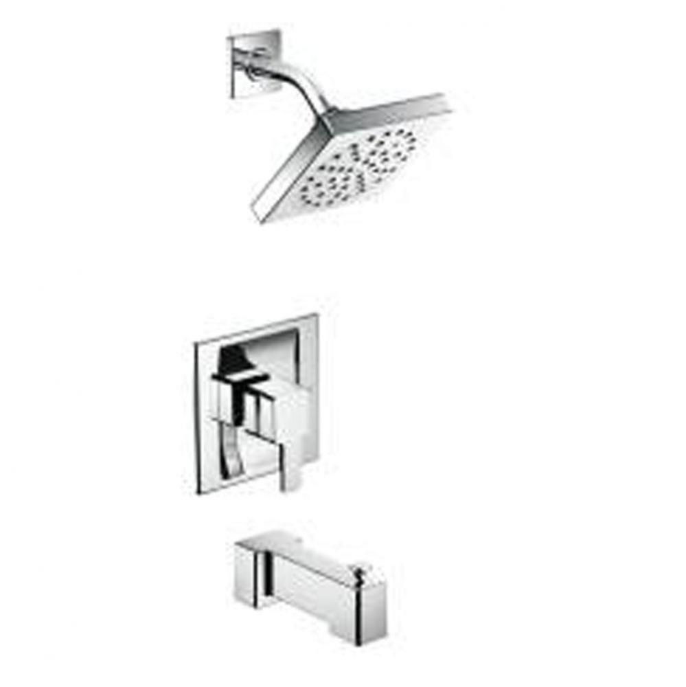 Chrome Moentrol tub/shower