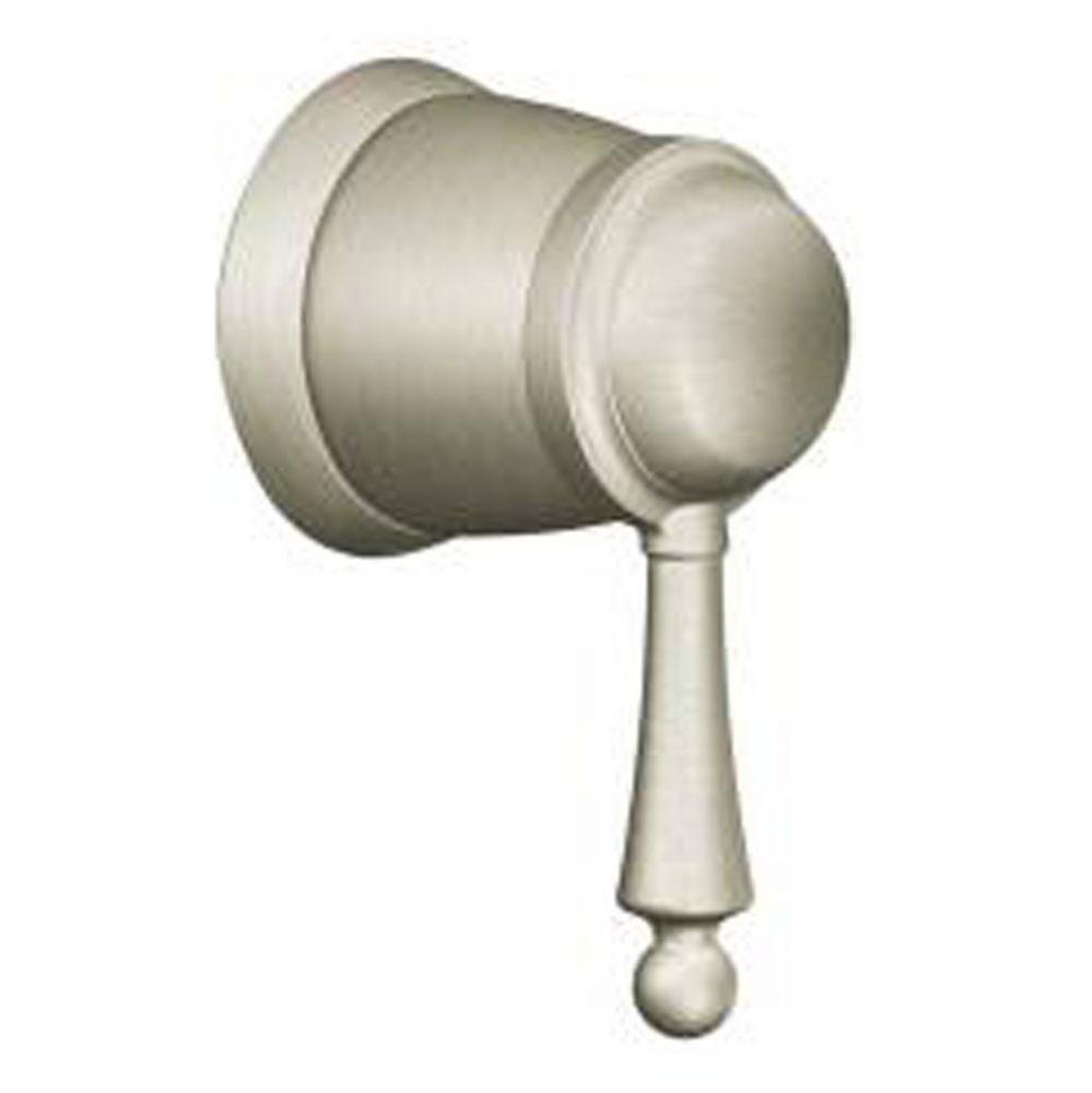 Brushed nickel volume control