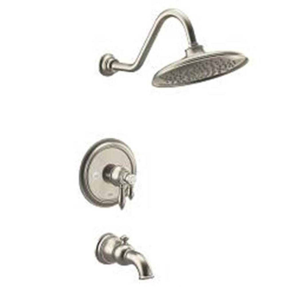 Brushed Nickel M-Core 4-Series Tub/Shower