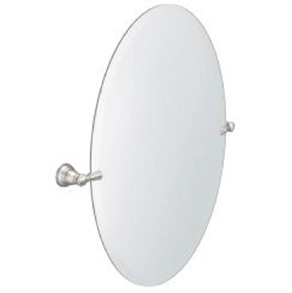 Brushed Nickel Mirror