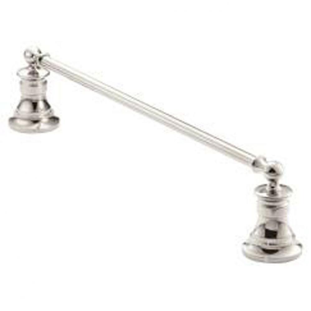 Polished nickel 18&apos;&apos; towel bar