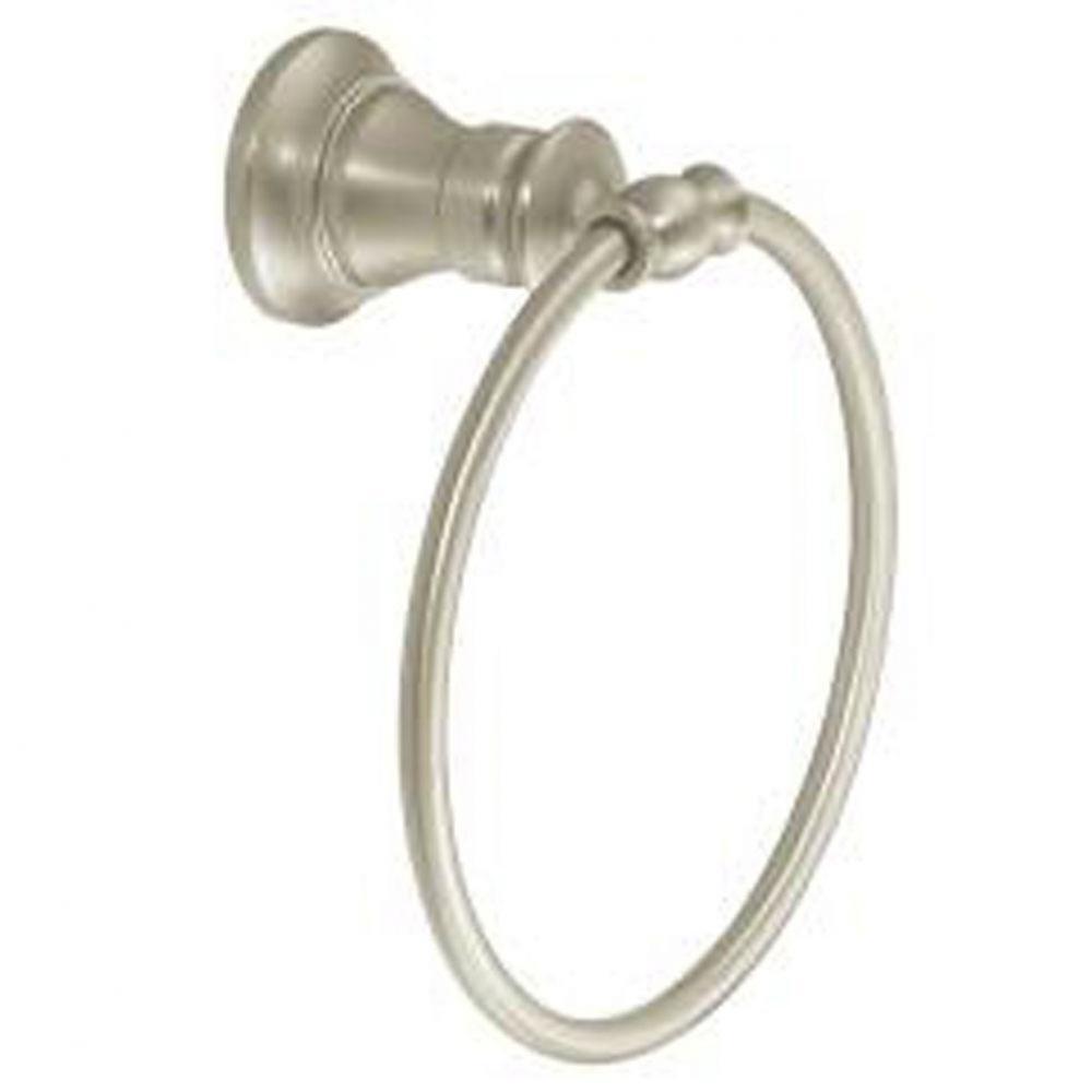 Waterhill - Brushed Nickel Towel Ring