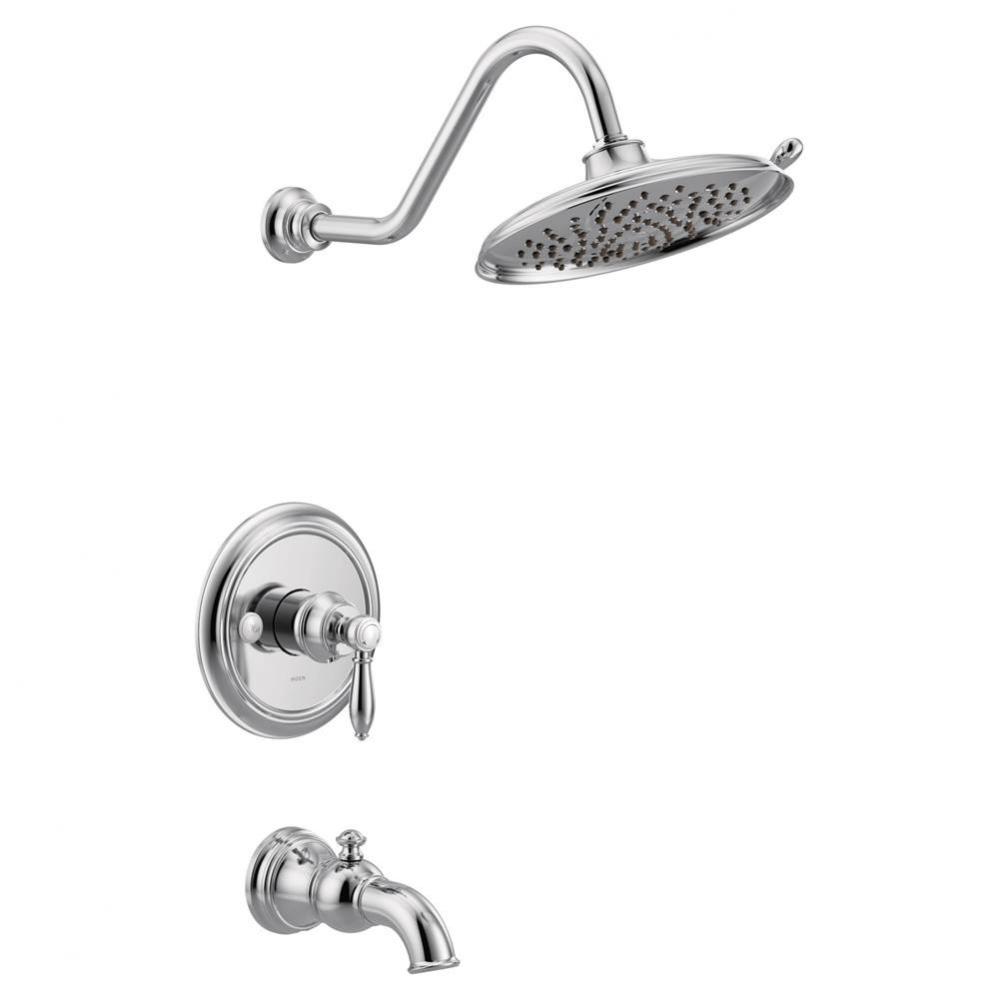 Weymouth M-CORE 3-Series 1-Handle Eco-Performance Tub and Shower Trim Kit in Chrome (Valve Sold Se