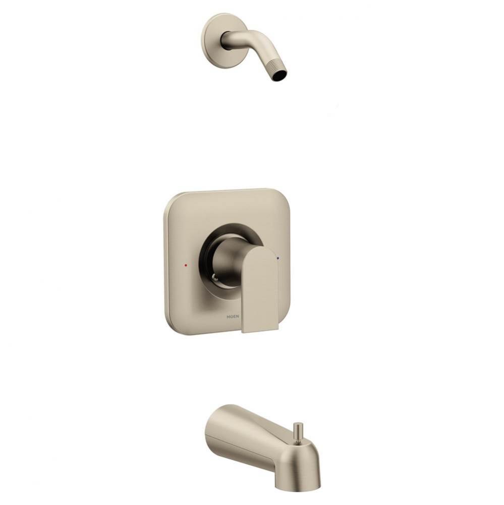 Genta Brushed Nickel Posi-Temp Single-Handle Tub/Shower Trim Only