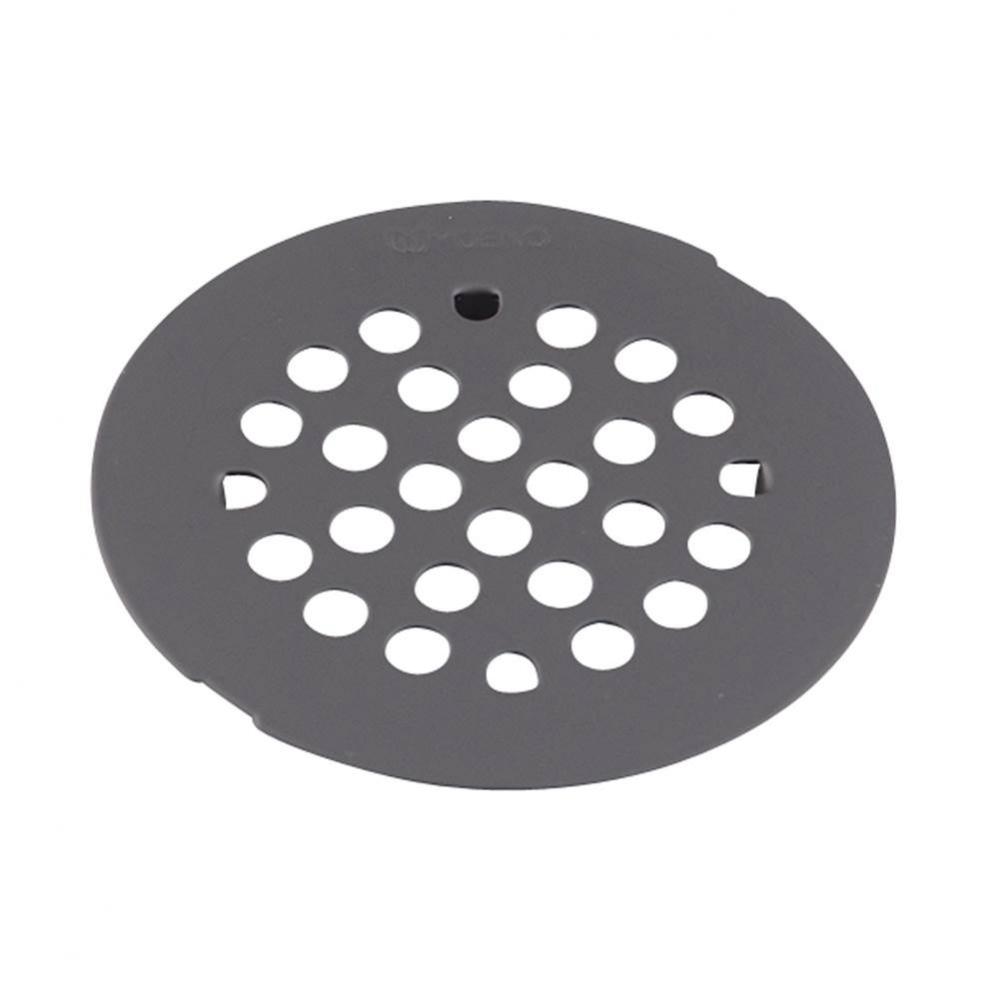 4-1/4-Inch Snap-In Shower Drain Cover, Wrought Iron