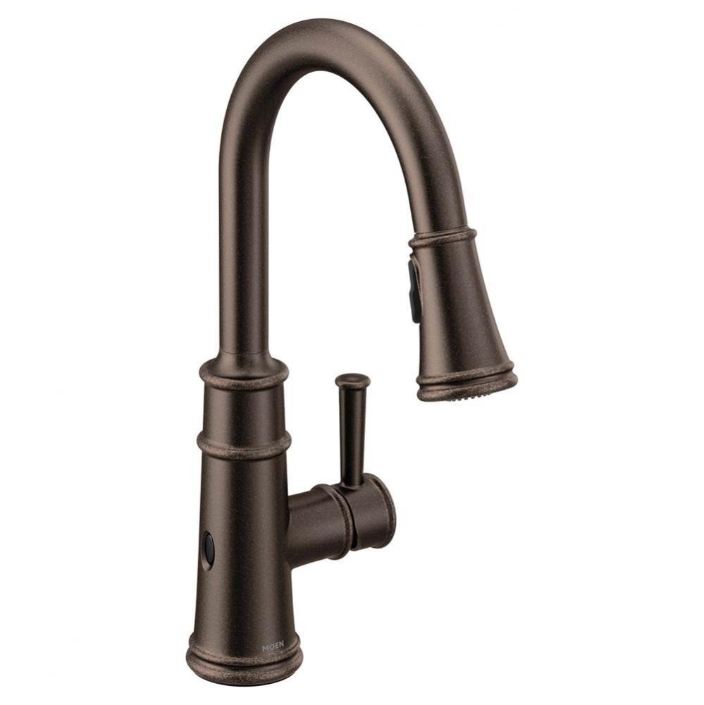 Belfield Touchless 1-Handle Pull-Down Sprayer Kitchen Faucet with MotionSense Wave and Power Clean