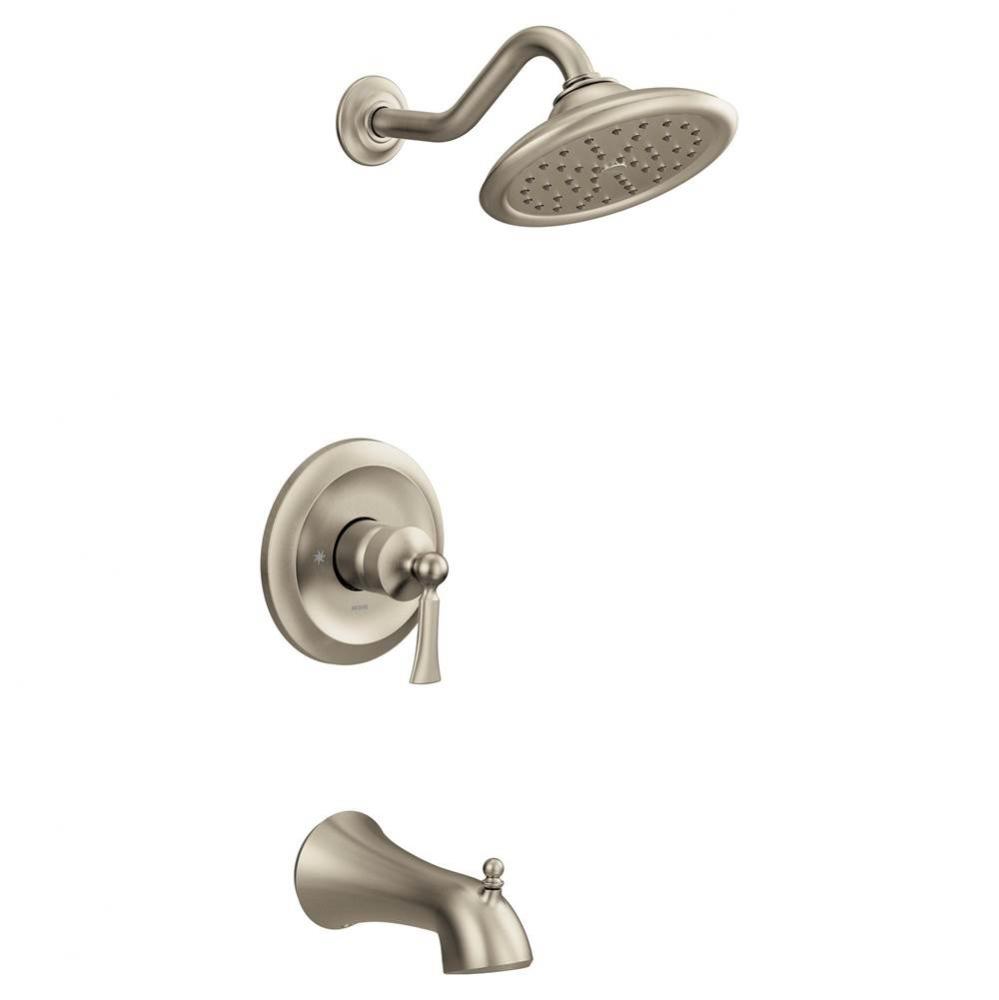 Wynford M-CORE 3-Series 1-Handle Tub and Shower Trim Kit in Brushed Nickel (Valve Sold Separately)