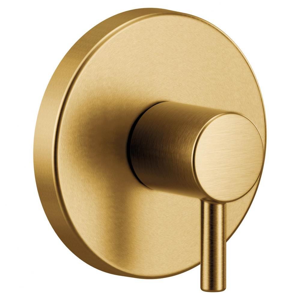 Align 1-Handle M-CORE Transfer Valve Trim Kit in Brushed Gold (Valve Sold Separately)