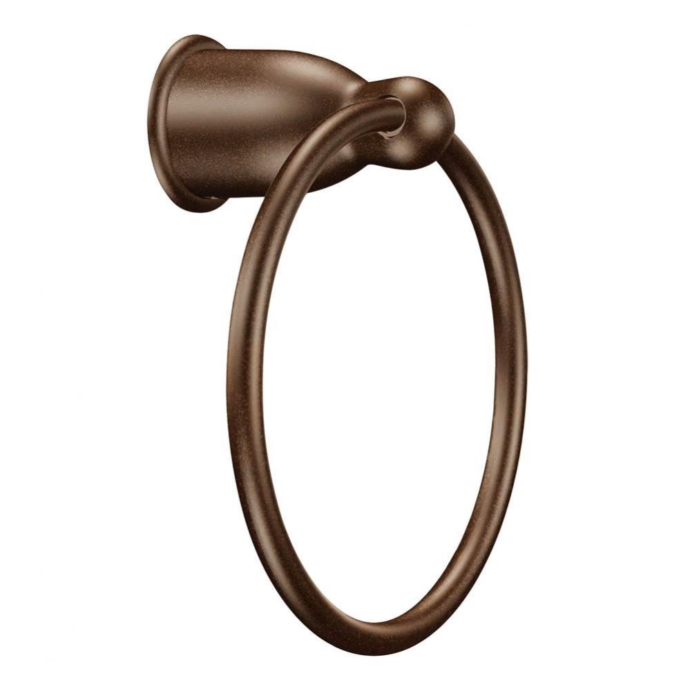 Old World Bronze Towel Ring