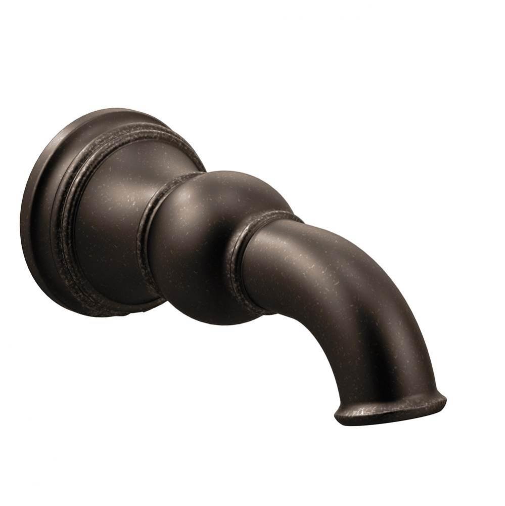 Weymouth 1/2-Inch Slip Fit Connection Non-Diverting Tub Spout, Oil Rubbed Bronze