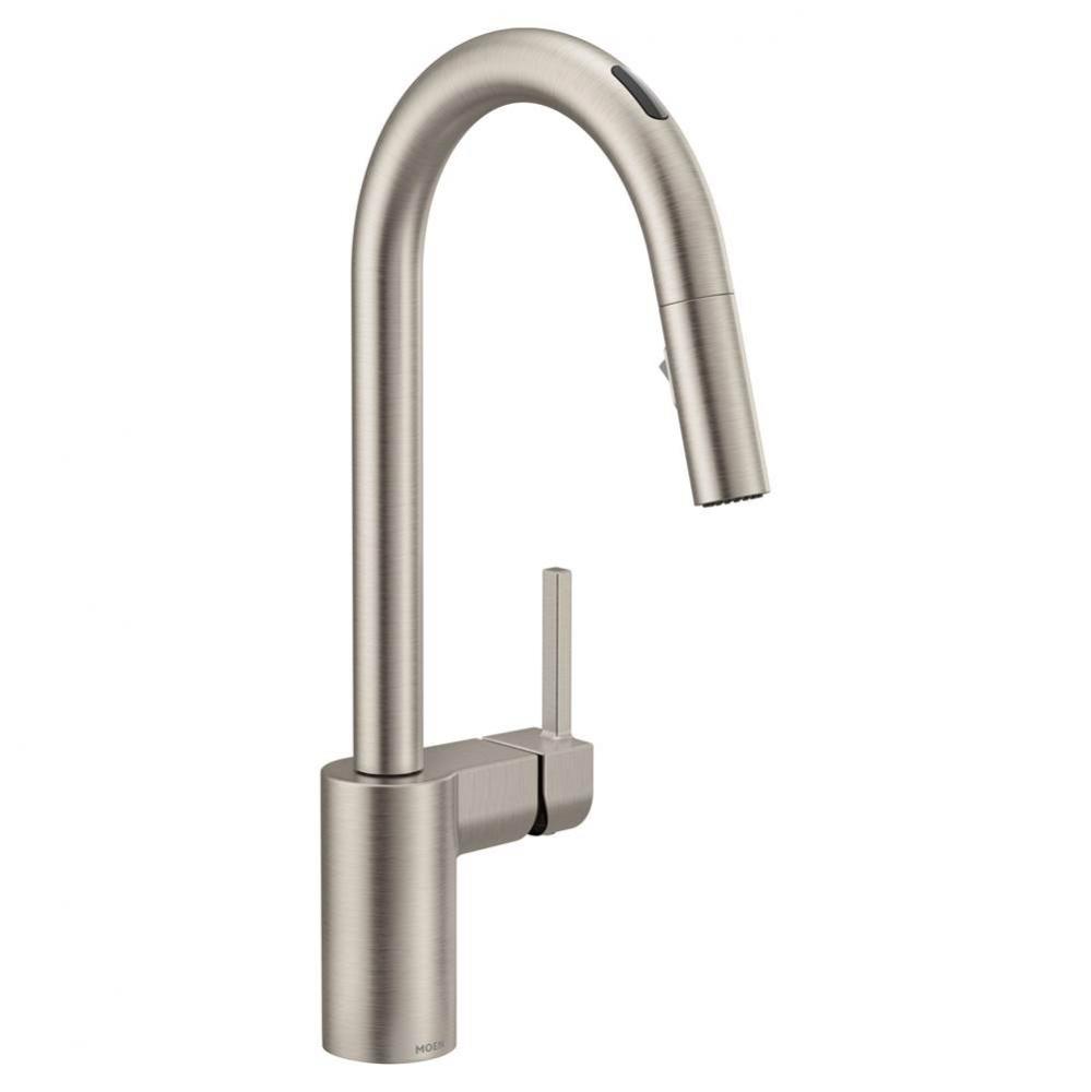 Align Smart Faucet Touchless Pull Down Sprayer Kitchen Faucet with Voice Control and Power Boost,